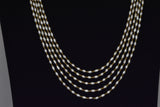 Eria 22K Gold Chain with Pearls - C4 - View 3