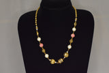 Eria 22K Gold Chain with Pearls - C58 - View 2