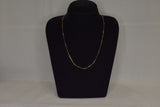 Eria 22K Gold Chain with Precious Stones - C44 - View 1