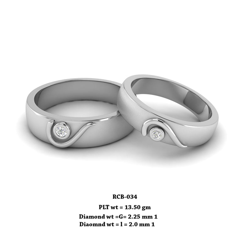 Matching His and Her Wedding Ring Bands - JeenJewels