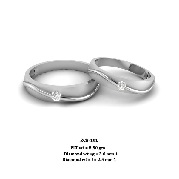 Buy Geranium Platinum Ring Online | CaratLane