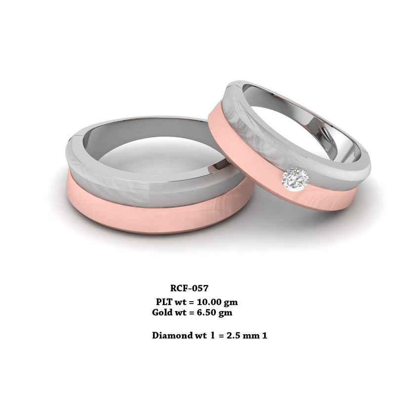 Designer Platinum Couple Rings With Diamonds JL PT 452 - Etsy | Couple ring  design, Engagement rings couple, Wedding ring designs