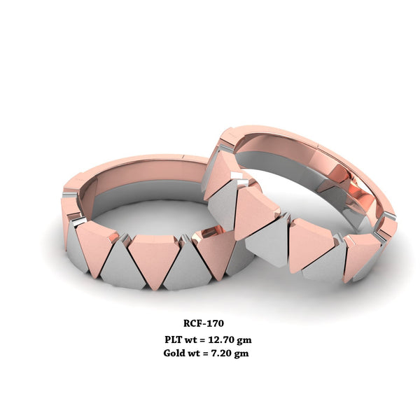 RCF 170 platinum Couple Rings