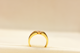 Eria 22K Gold Swarovski Ring - R24 - View 3