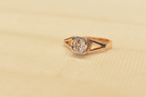 Eria 18K Gold Swarovski Ring - R157 - View 1