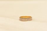 Eria 22K Gold Swarovski Ring - R53 - View 1