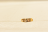 Eria 22K Gold Swarovski Ring - R89 - View 1