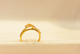 Eria 22K Gold Swarovski Ring - R159 - View 3